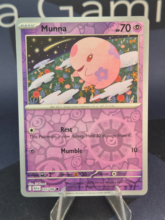 Munna 035/086 Black Bolt Reverse Holo