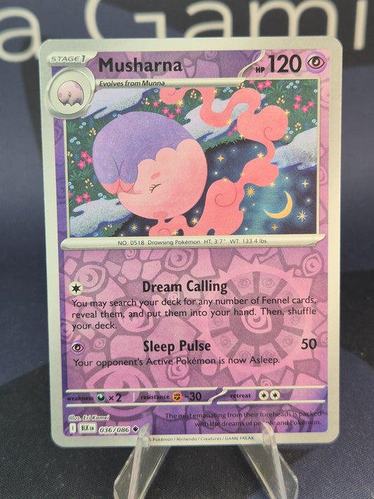 Musharna 036/086 Black Bolt Reverse Holo
