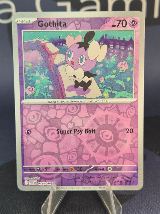 Gothita 041/086 White Flare Reverse Holo