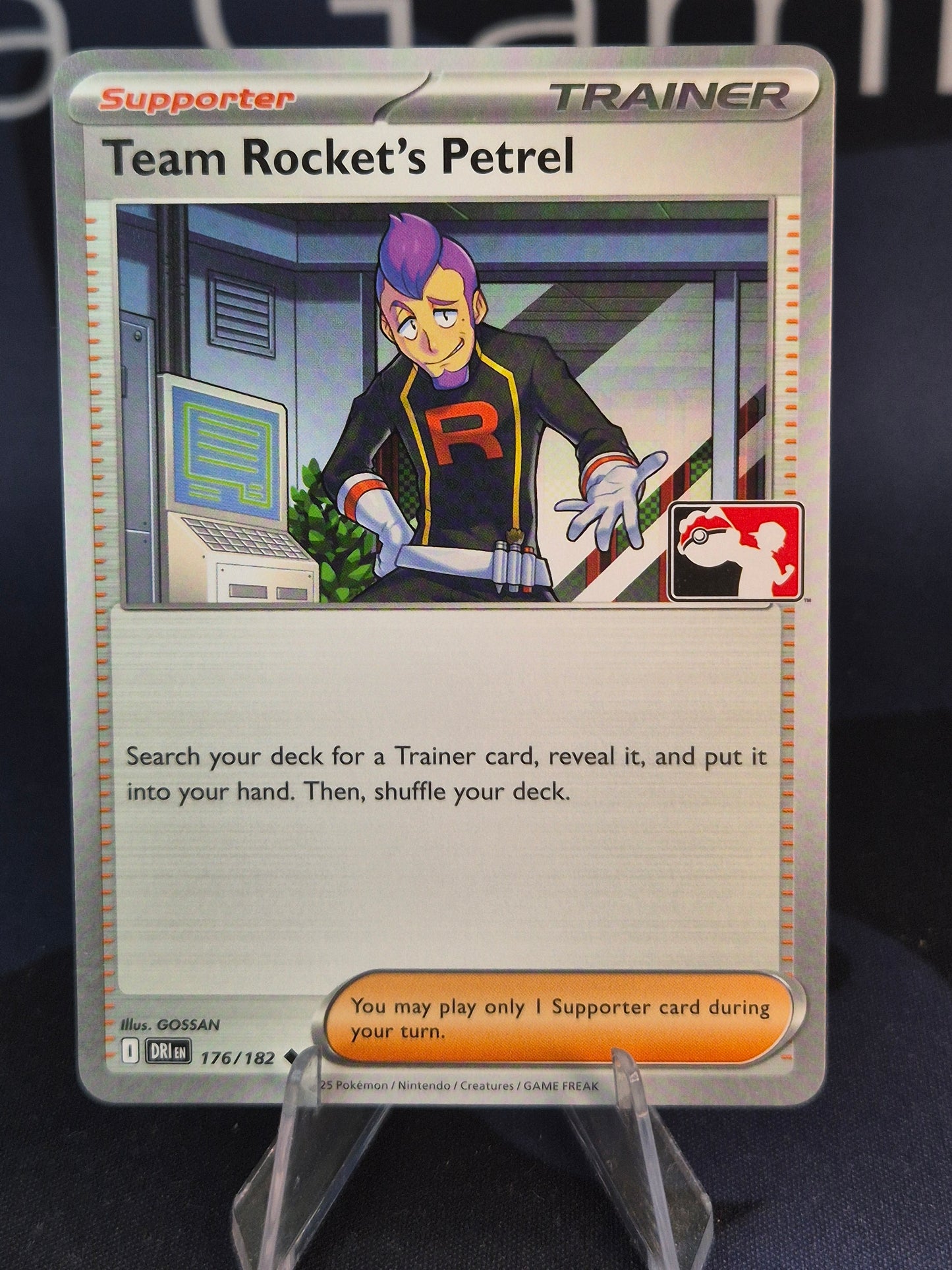 Team Rocket's Petrel Play Stamp Series 8