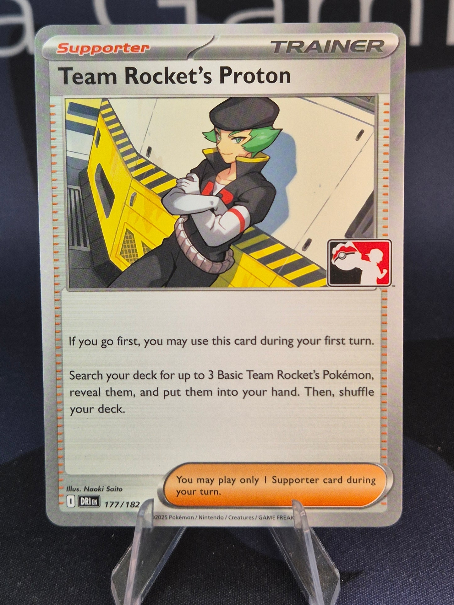 Team Rocket's Proton Play Stamp Series 8