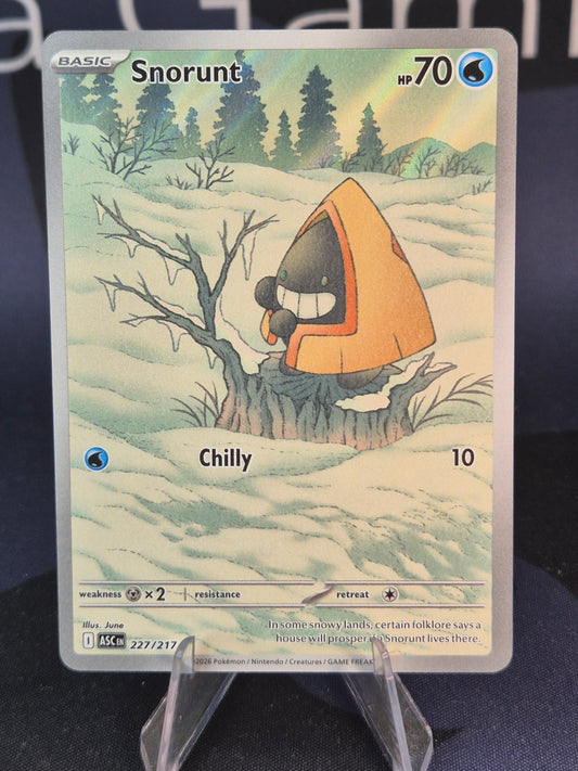 Snorunt 227/217 Ascended Heroes Illustration Rare