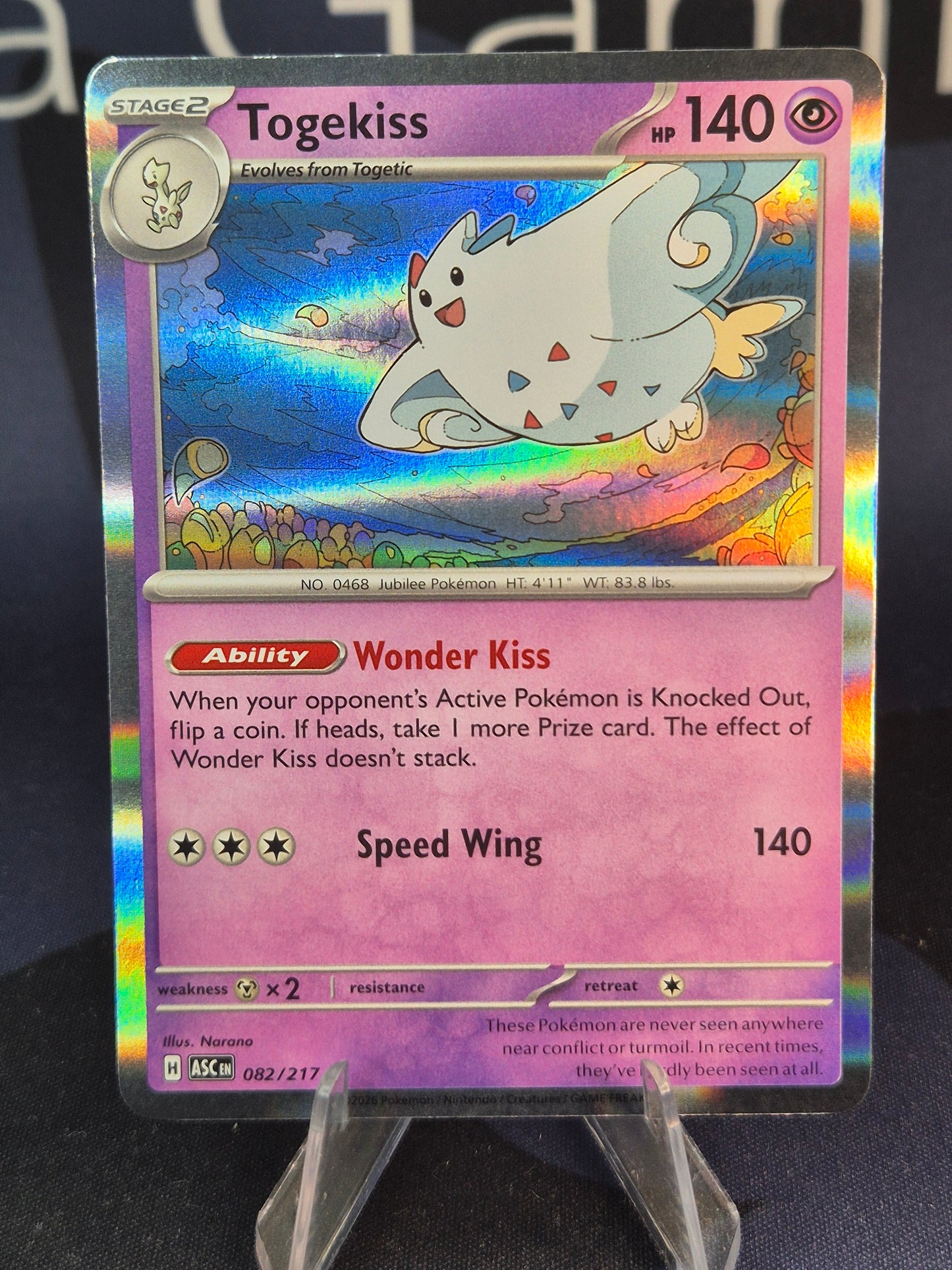 Togekiss 082/217 Ascended Heroes Holo