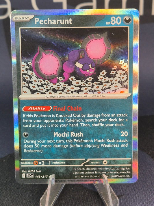 Pecharunt 143/217 Ascended Heroes Holo