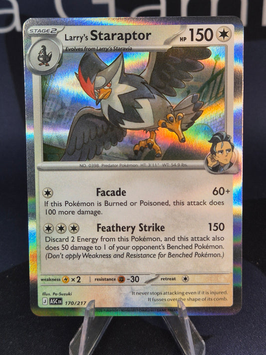 Larry's Staraptor 170/217 Ascended Heroes Holo