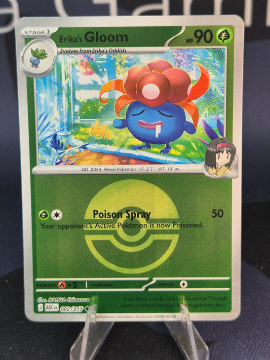 Erika's Gloom 002/217 Ascended Heroes Reverse Holo Pokeball