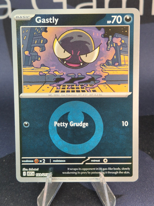 Gastly 123/217 Ascended Heroes Reverse Holo