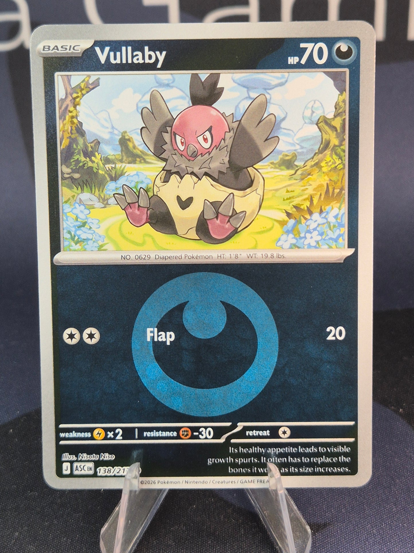 Vullaby 138/217 Ascended Heroes Reverse Holo
