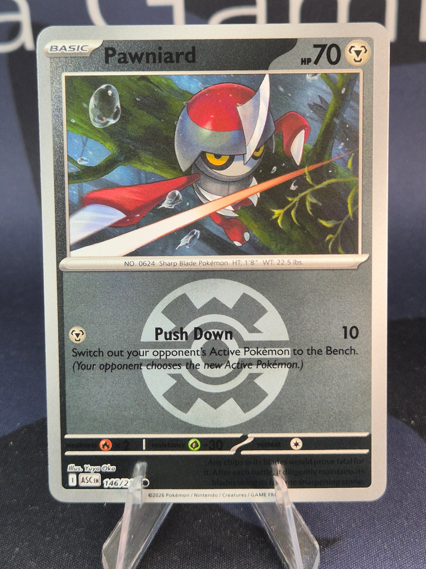 Pawniard 146/217 Ascended Heroes Reverse Holo Quick Ball