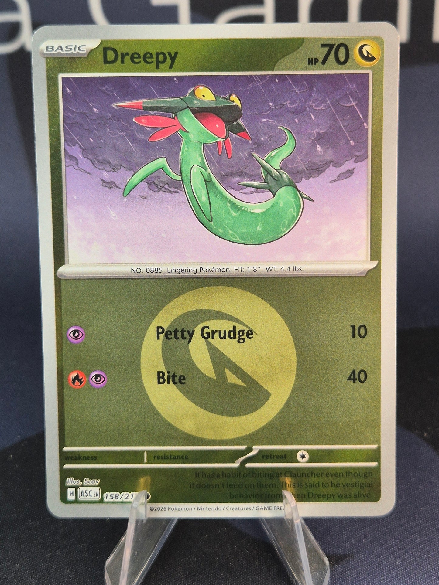 Dreepy 158/217 Ascended Heroes Reverse Holo
