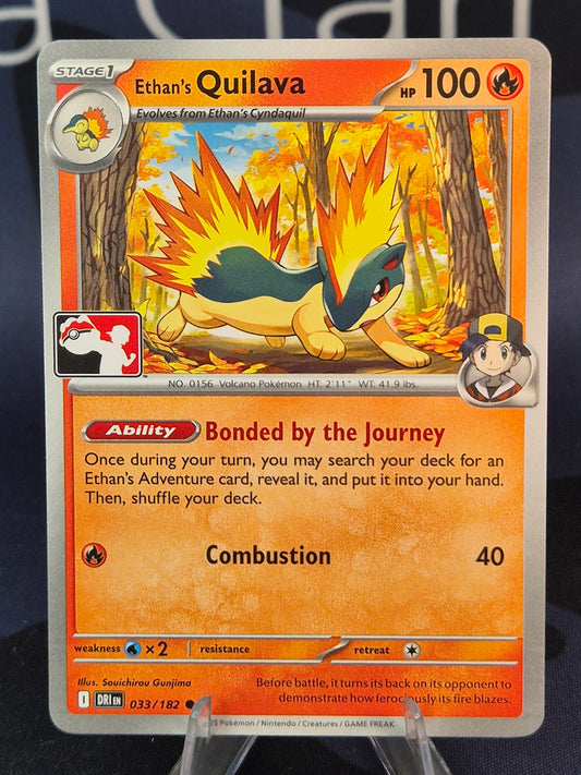 Ethan's Quilava Play Stamp Series 8