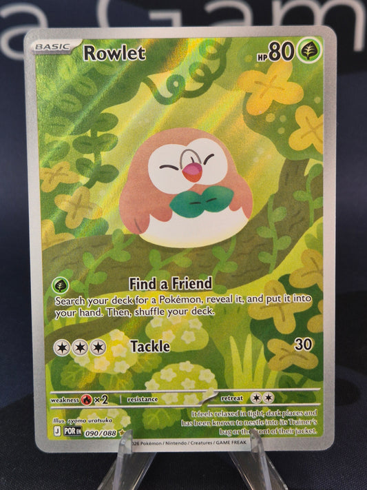 Rowlet 090/088 Perfect Order Illustration Rare