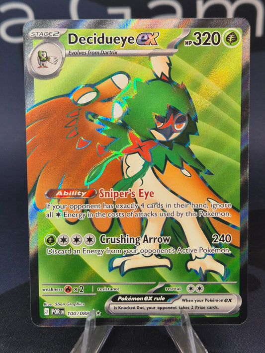 Decidueye ex 100/088 Perfect Order Ultra Rare