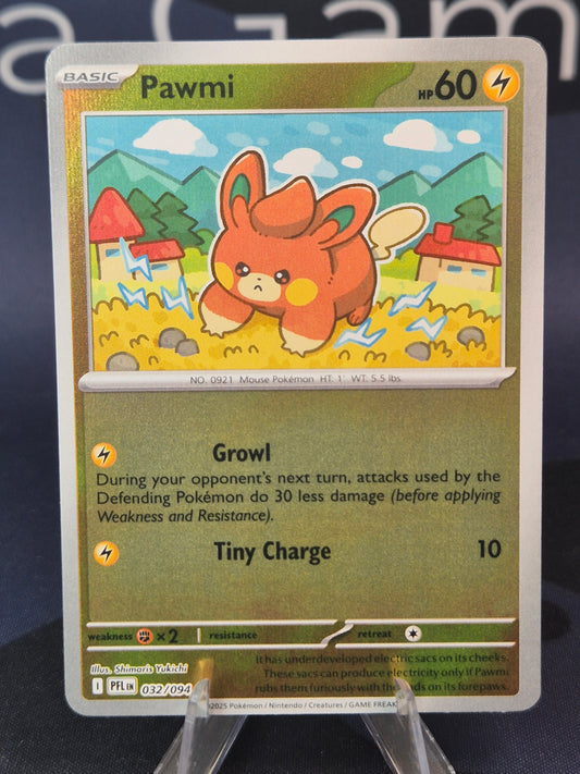 Pawmi 032/094 Phantasmal Flames Reverse Holo