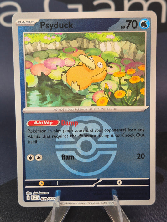 Psyduck 039/217 Ascended Heroes Reverse Holo Love Ball