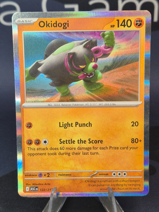 Okidogi 122/217 Ascended Heroes Holo Rare
