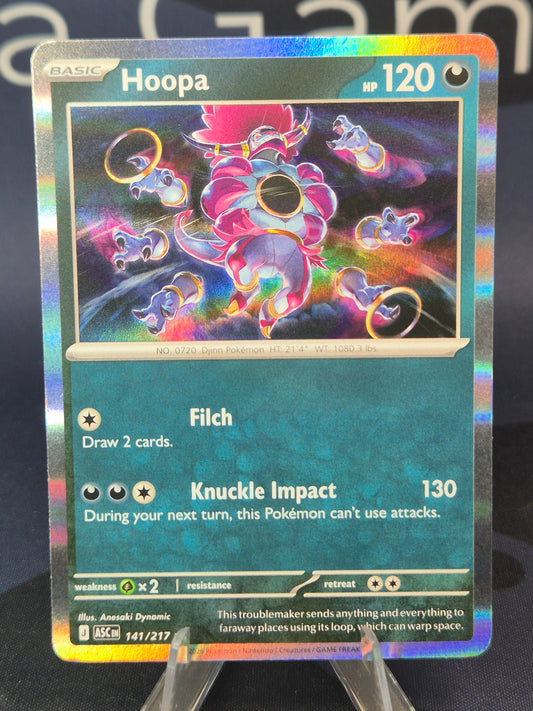 Hoopa 141/217 Ascended Heroes Holo Rare