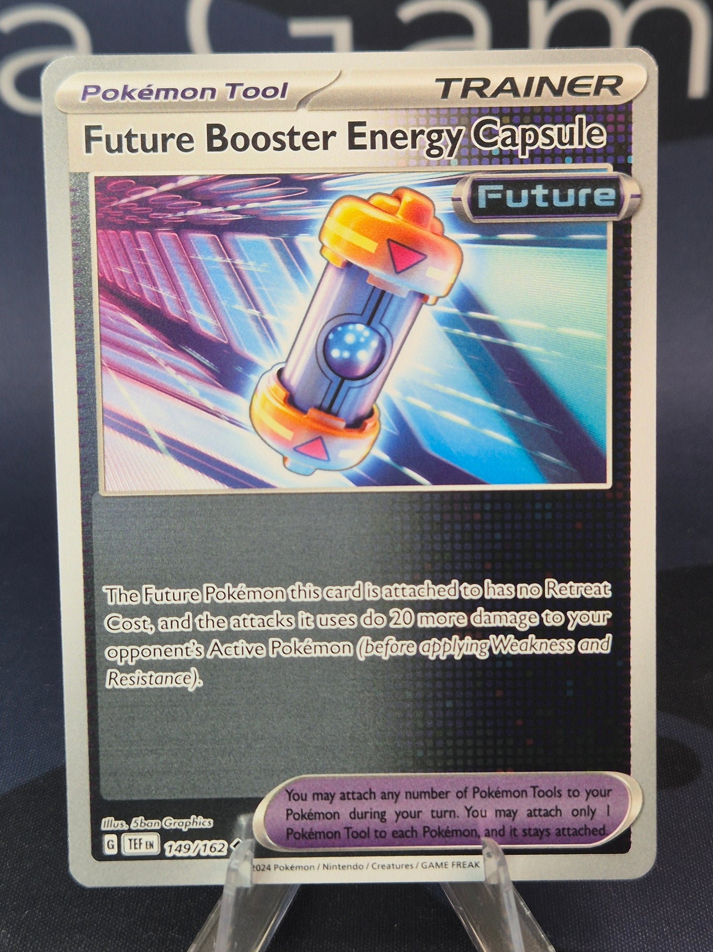 Future Booster Energy Capsule 149/162 Temporal Forces Reverse Holo