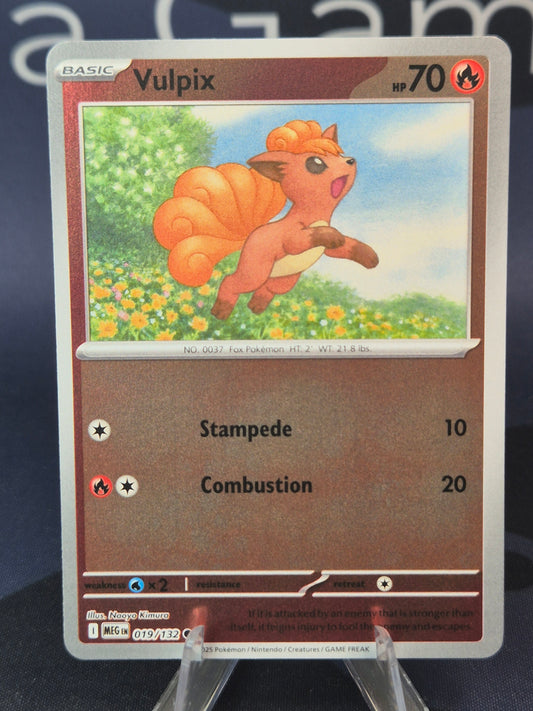 Vulpix 019/132 Mega Evolution Reverse Holo