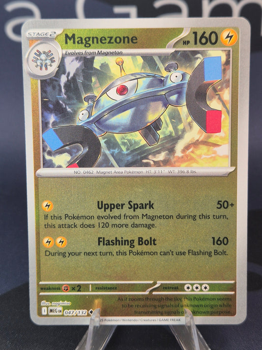 Magnezone 047/132 Mega Evolution Reverse Holo