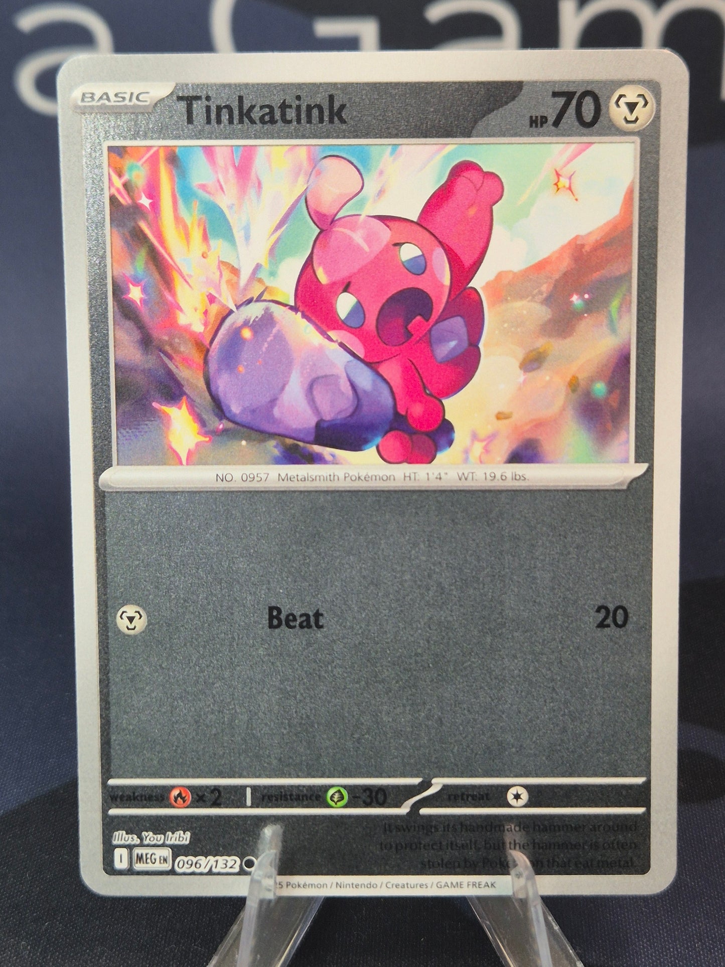 Tinkatink 096/132 Mega Evolution Reverse Holo