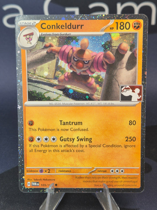 Conkeldurr Play Stamp Series 8 Holo