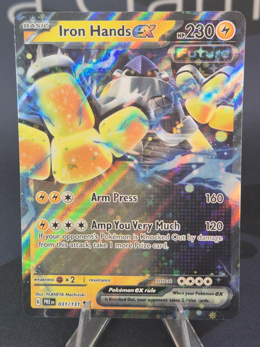Iron Hands ex 031/131 Prismatic Evolutions Double Rare