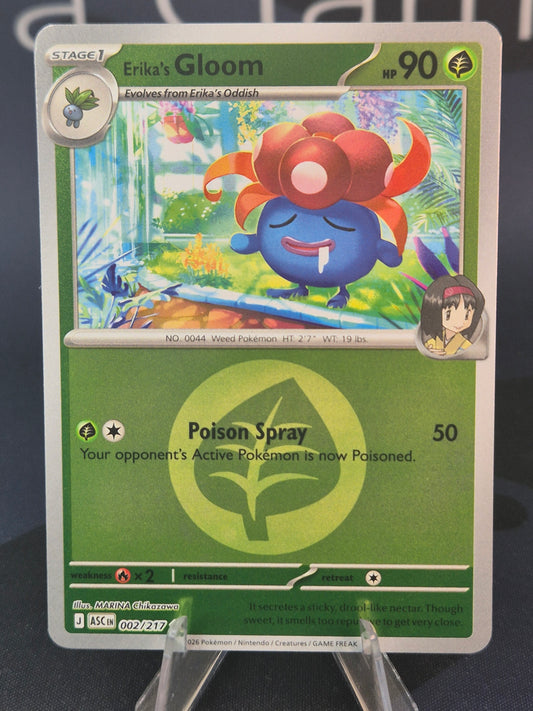 Erika's Gloom 002/217 Ascended Heroes Reverse Holo