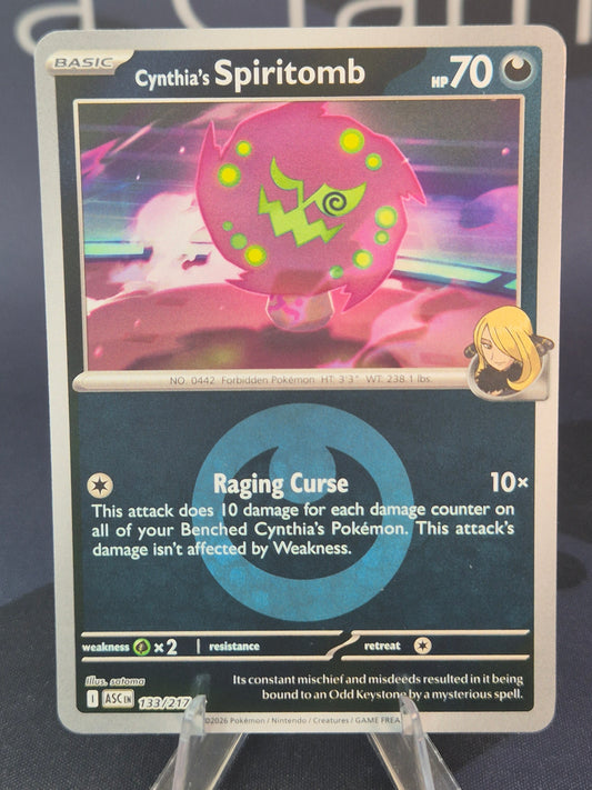 Cynthia's Spiritomb 133/217 Ascended Heroes Reverse Holo