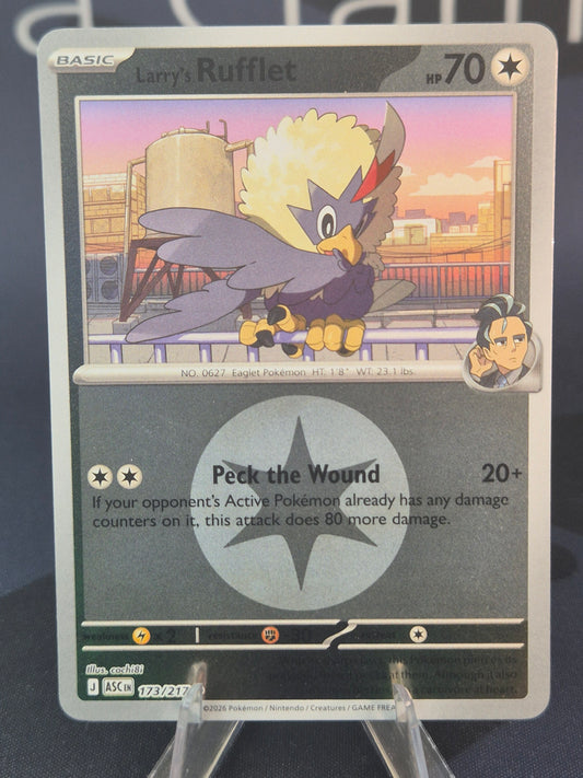 Larry's Rufflet 173/217 Ascended Heroes Reverse Holo