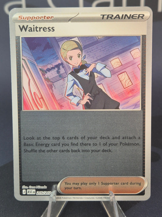 Waitress 215/217 Ascended Heroes Reverse Holo