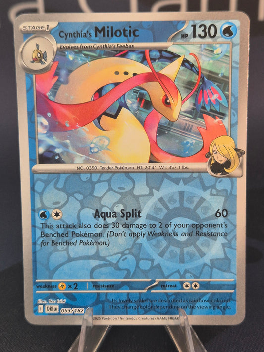 Cynthia's Milotic 053/182 Destined Rivals Reverse Holo
