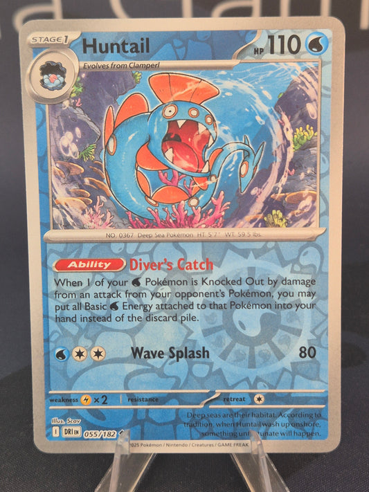 Huntail 055/182 Destined Rivals Reverse Holo