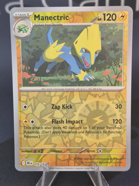 Manectric 076/182 Destined Rivals Reverse Holo