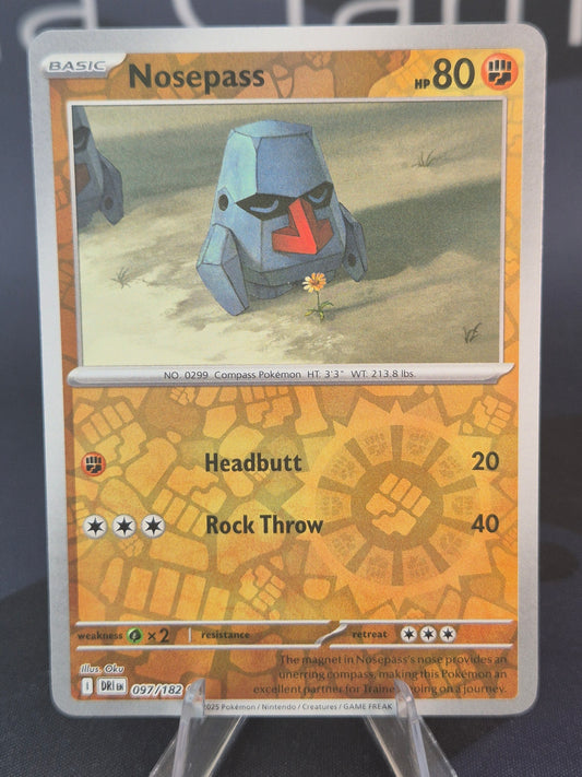 Nosepass 097/182 Destined Rivals Reverse Holo