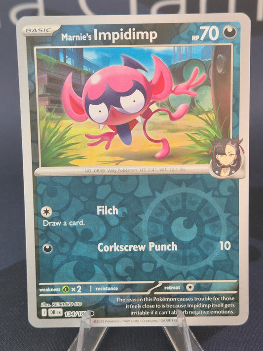 Marnie's Impidimp 134/182 Destined Rivals Reverse Holo
