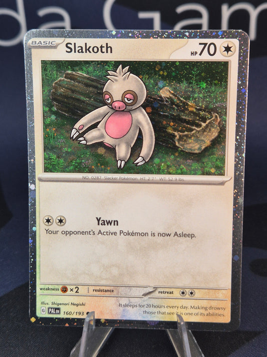 Slakoth 160/193 Paldea Evolved Cosmo Holo