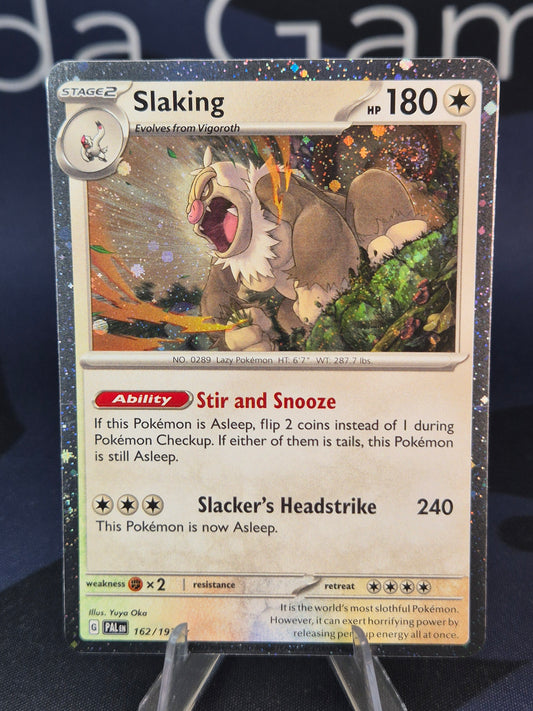 Slaking 162/193 Paldea Evolved Cosmo Holo
