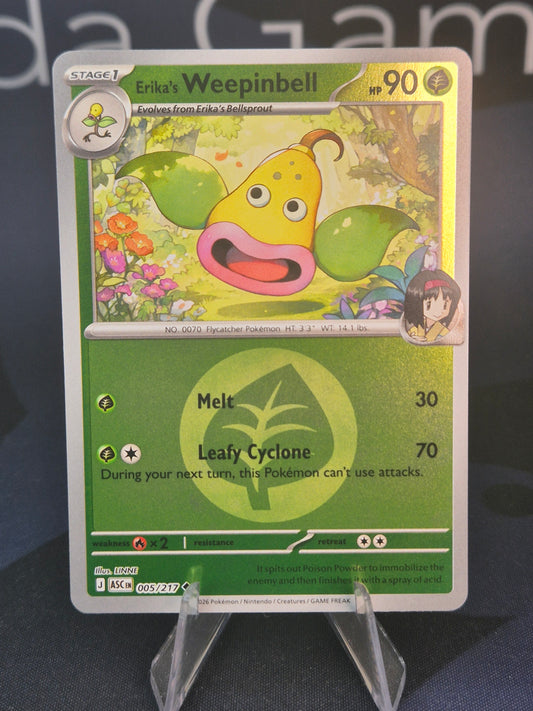 Erika's Weepinbell 005/217 Ascended Heroes Reverse Holo