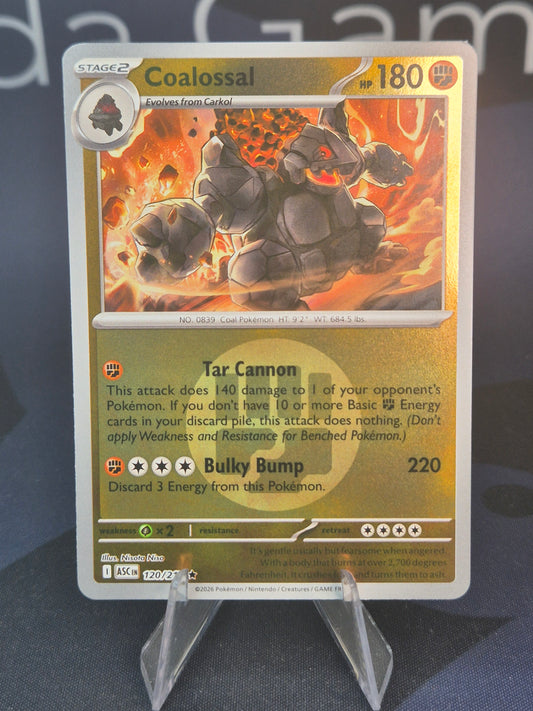 Coalossal 120/217 Ascended Heroes Reverse Holo