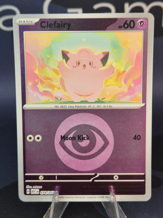 Clefairy 074/217 Ascended Heroes Reverse Holo