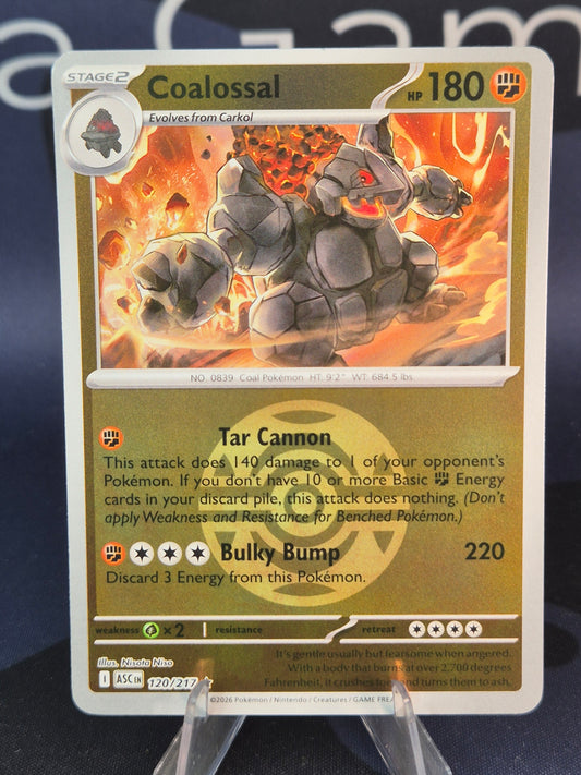 Coalossal 120/217 Ascended Heroes Reverse Holo Dusk Ball