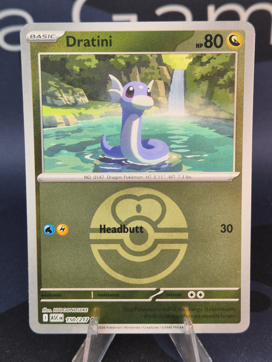 Dratini 150/217 Ascended Heroes Reverse Holo Love Ball