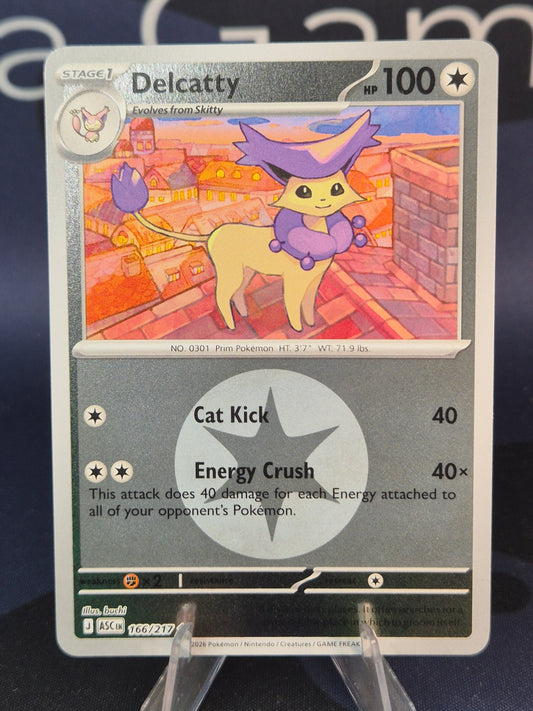 Delcatty 166/217 Ascended Heroes Reverse Holo