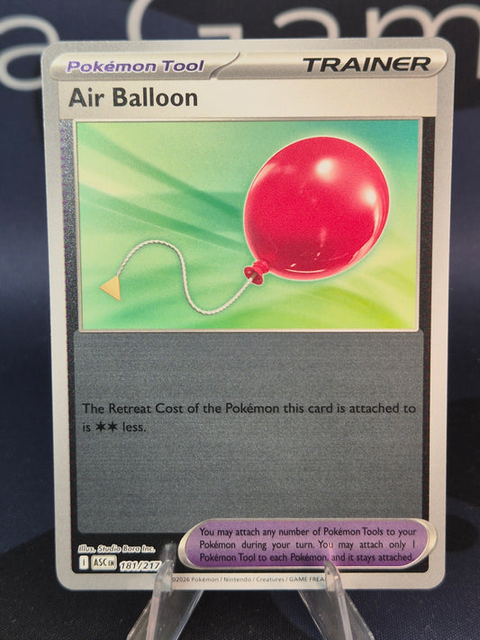 Air Balloon 181/217 Ascended Heroes Reverse Holo