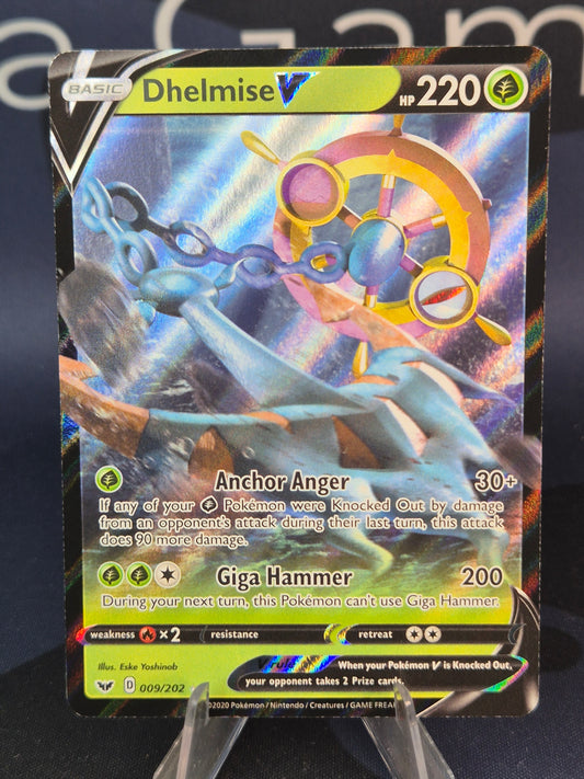 Dhelmise V 009/202 Sword & Shield