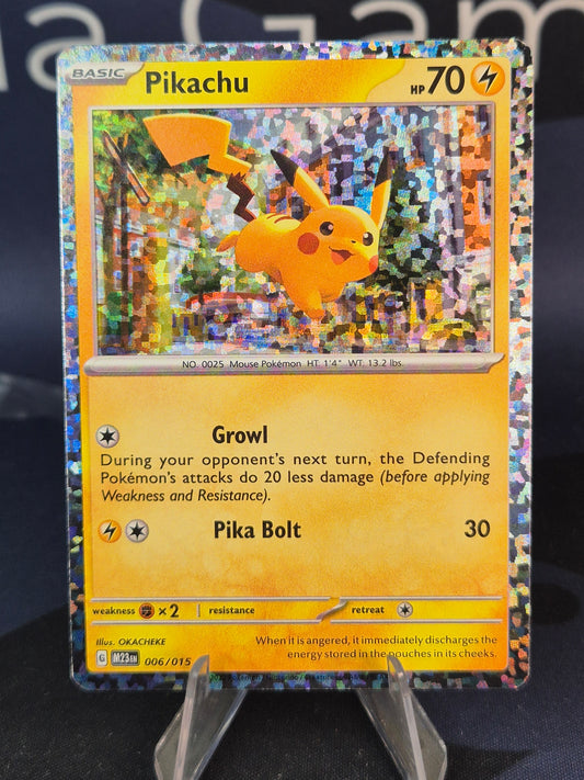 Pikachu 006/015 McDonald's Collection 2023 Holo