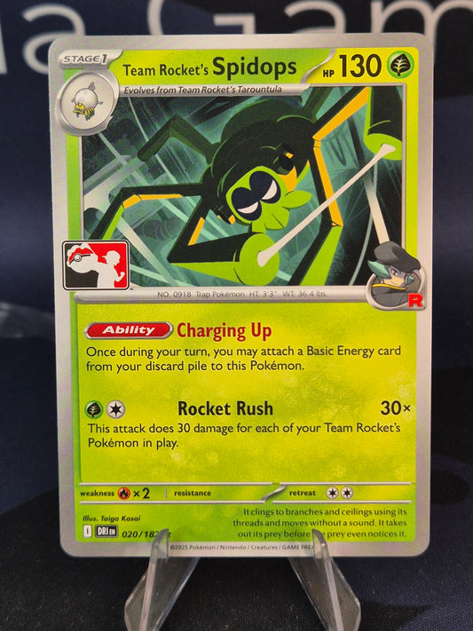Team Rocket's Spidops Play Stamp Series 8