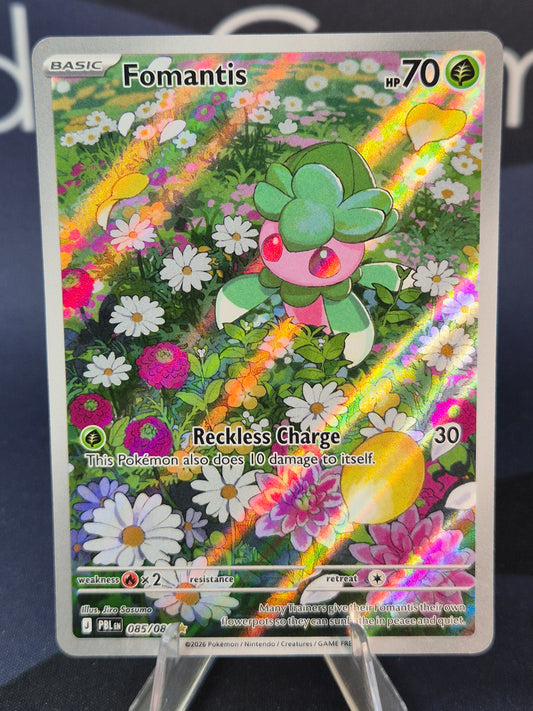 Fomantis 085/084 Pitch Black Illustration Rare