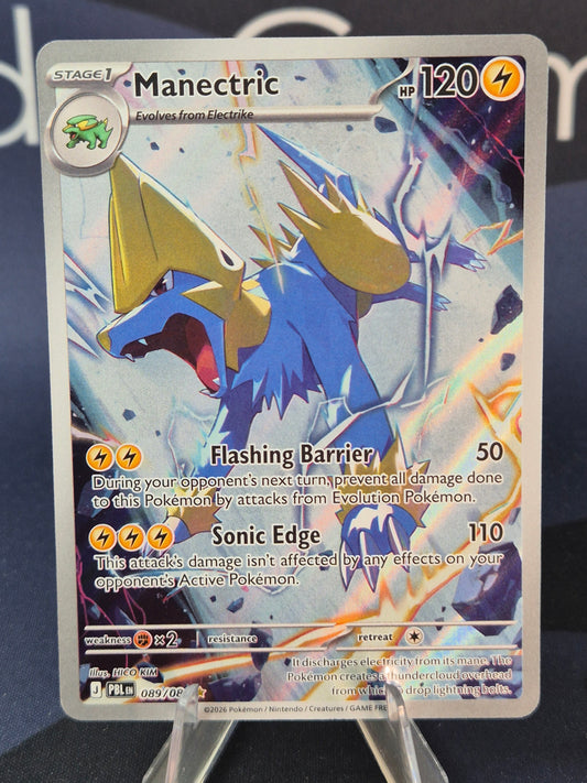 Manectric 089/084 Pitch Black Illustration Rare